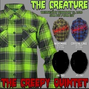 Dixxon Flannel Large “The Creature”